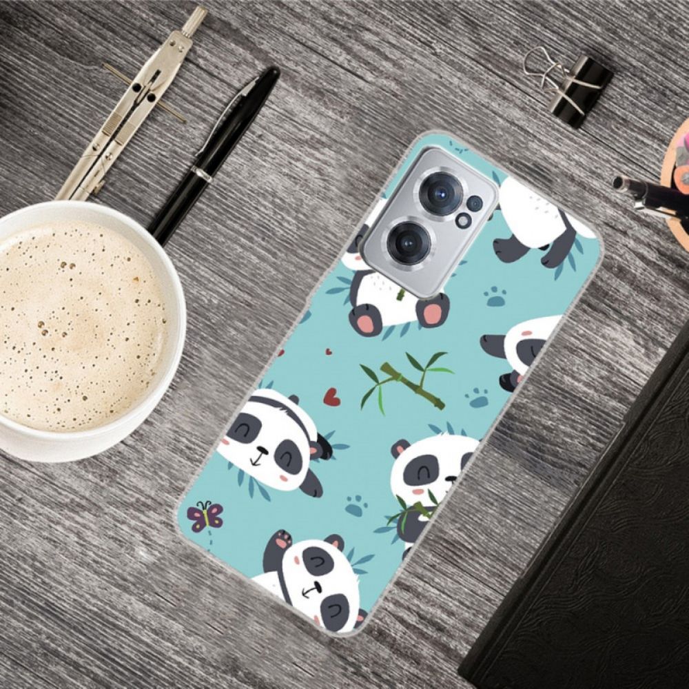 Hülle Für OnePlus Nord CE 2 5G Panda-schlaf