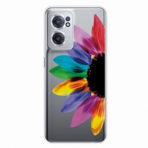 Hülle Für OnePlus Nord CE 2 5G Regenbogen-sonnenblume