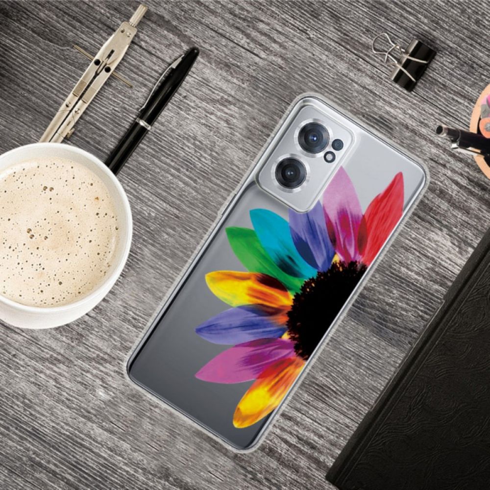 Hülle Für OnePlus Nord CE 2 5G Regenbogen-sonnenblume