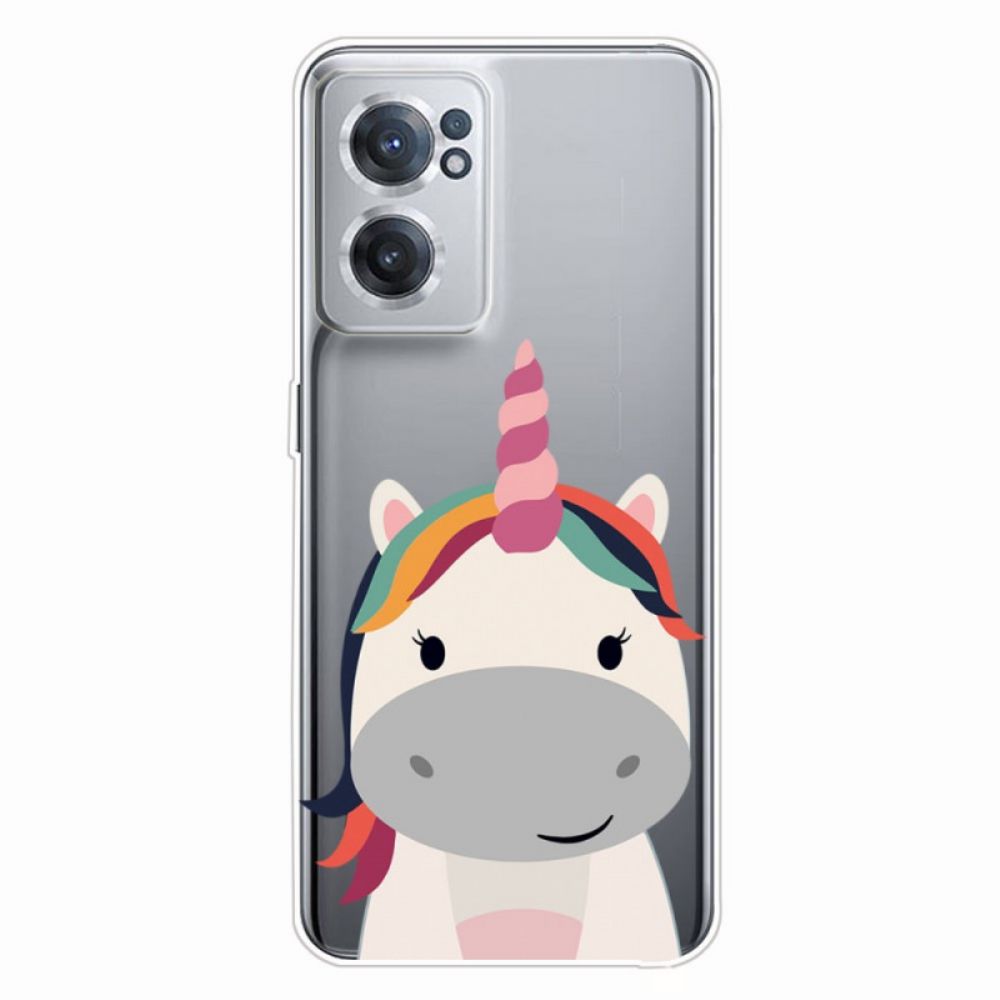 Hülle Für OnePlus Nord CE 2 5G Zeichentrick-einhorn