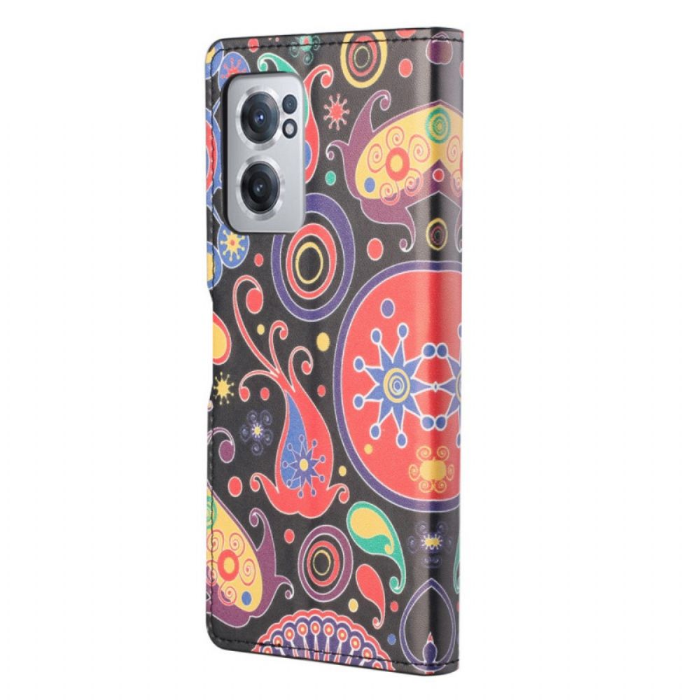 Lederhüllen Für OnePlus Nord CE 2 5G Psychedelika