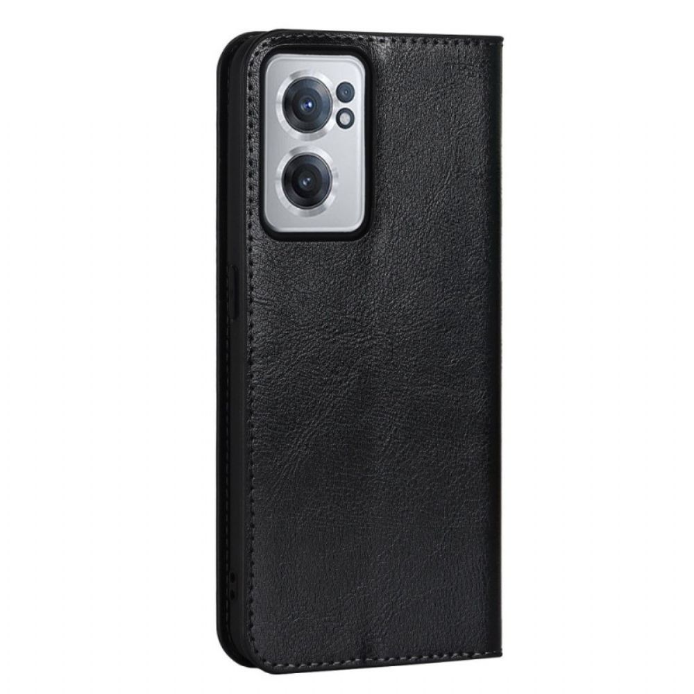 Schutzhülle Für OnePlus Nord CE 2 5G Flip Case Echtes Leder