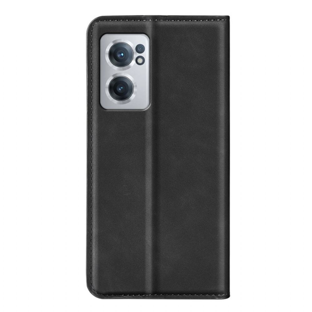 Schutzhülle Für OnePlus Nord CE 2 5G Flip Case Seidiger Hauch