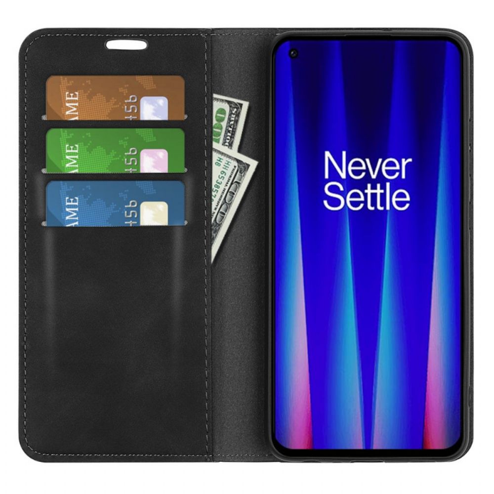 Schutzhülle Für OnePlus Nord CE 2 5G Flip Case Seidiger Hauch