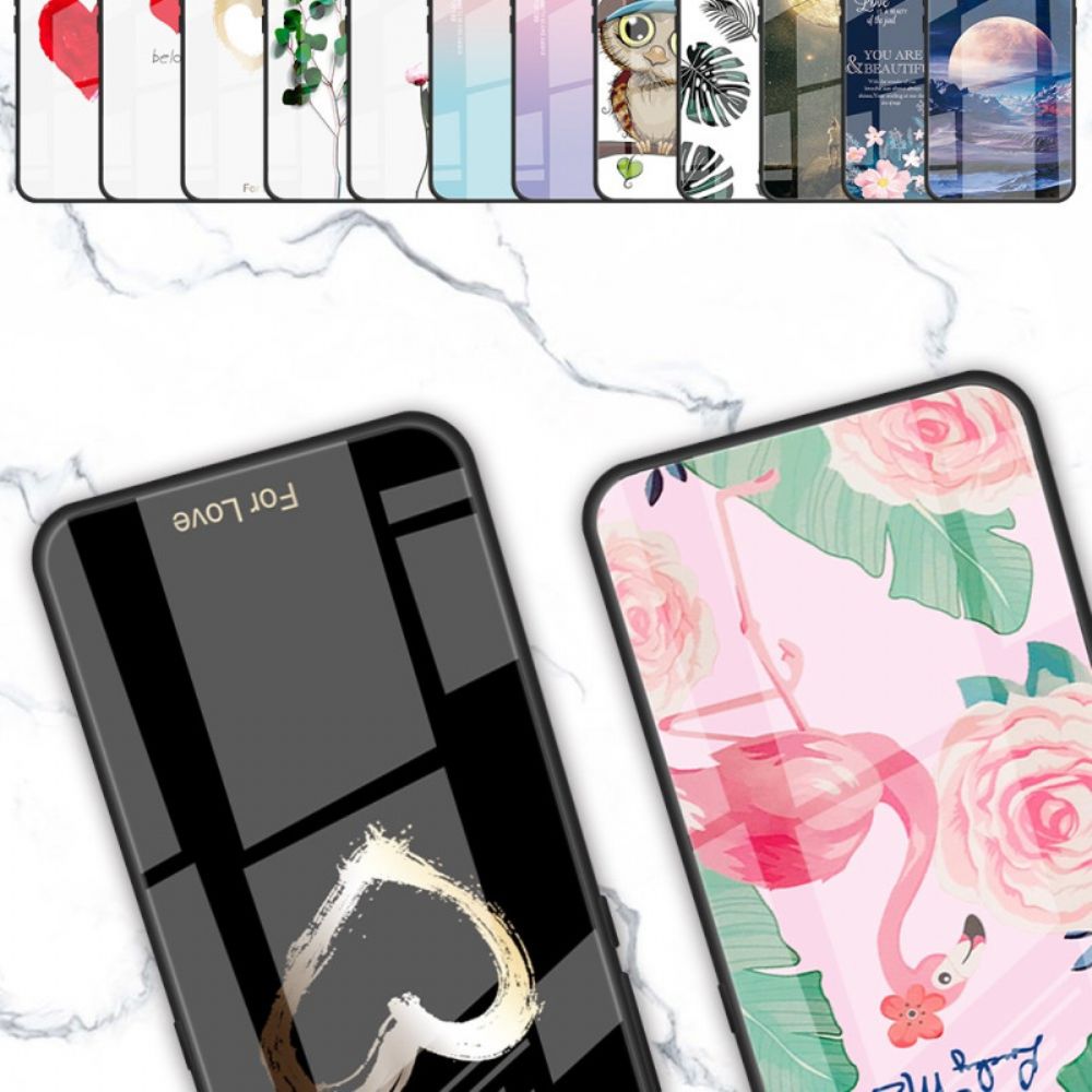 Hülle Huawei Pura 70 Pro Handyhülle Rosa Blumen Aus Gehärtetem Glas