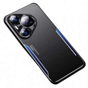 Hülle Huawei Pura 70 Pro Metalleffekt