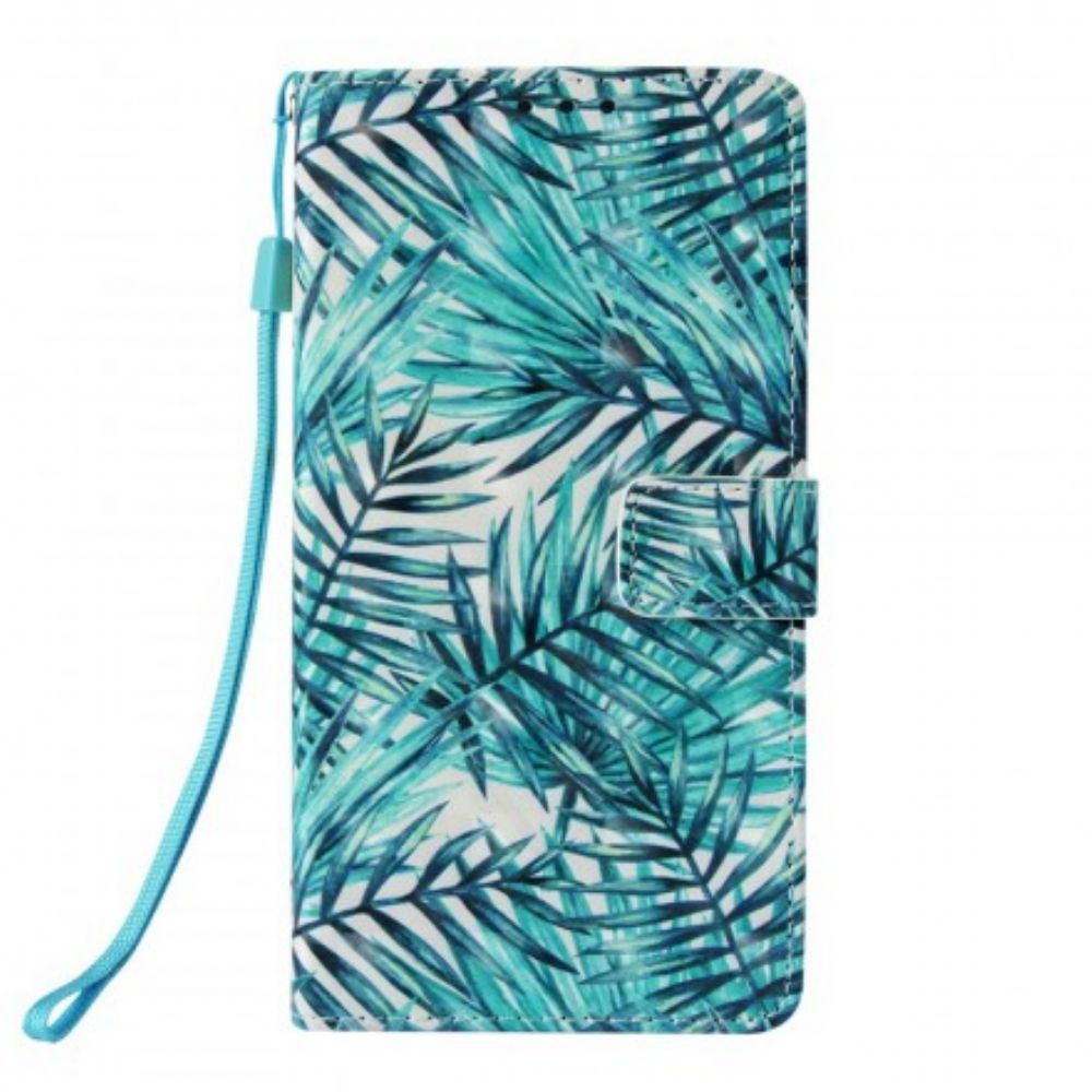 Flip Case Für Samsung Galaxy S10e Blätter