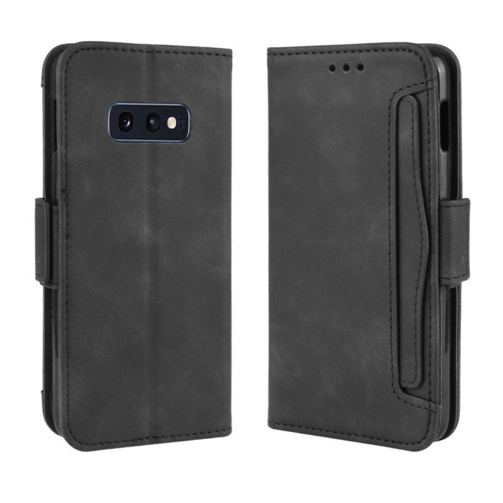 Flip Case Für Samsung Galaxy S10e Erstklassige Multi-karte