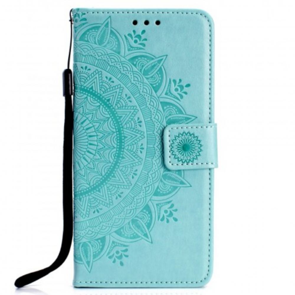 Flip Case Für Samsung Galaxy S10e Sonnen-mandala