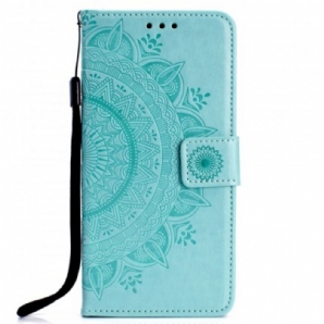 Flip Case Für Samsung Galaxy S10e Sonnen-mandala