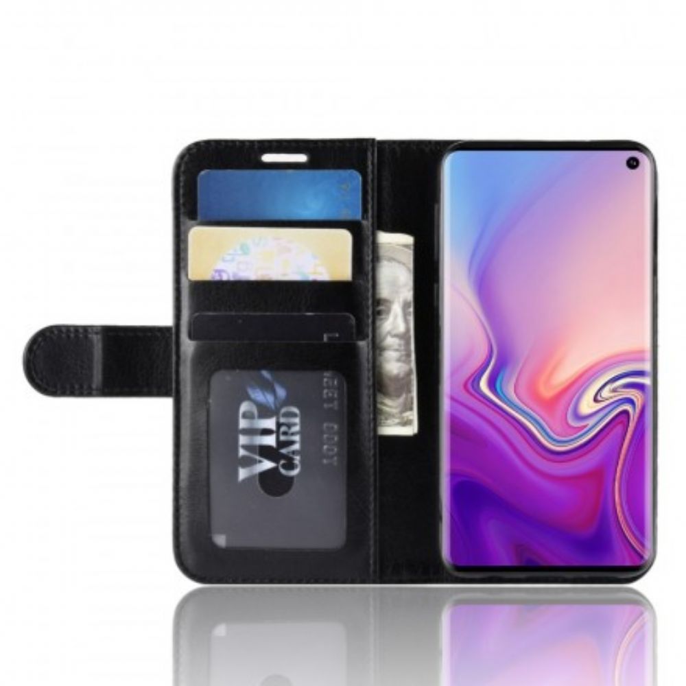 Flip Case Für Samsung Galaxy S10e Ultra Kunstleder