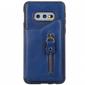 Handyhülle Für Samsung Galaxy S10e Geldbörse Hands Free Support Wallet