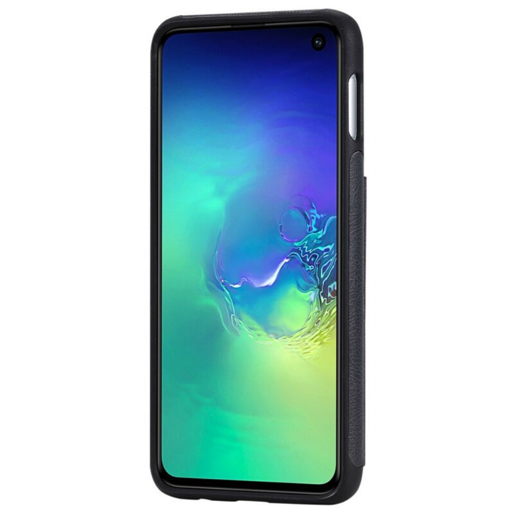 Handyhülle Für Samsung Galaxy S10e Geldbörse Hands Free Support Wallet