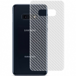 Hintere Schutzfolie Für Samsung Galaxy S10E Carbon Style Imak