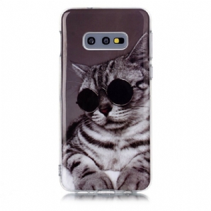 Hülle Für Samsung Galaxy S10e Katze Sei Cool