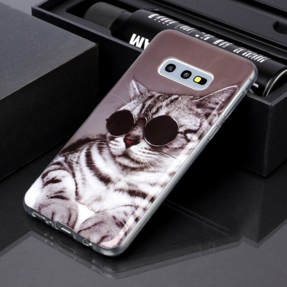 Hülle Für Samsung Galaxy S10e Katze Sei Cool