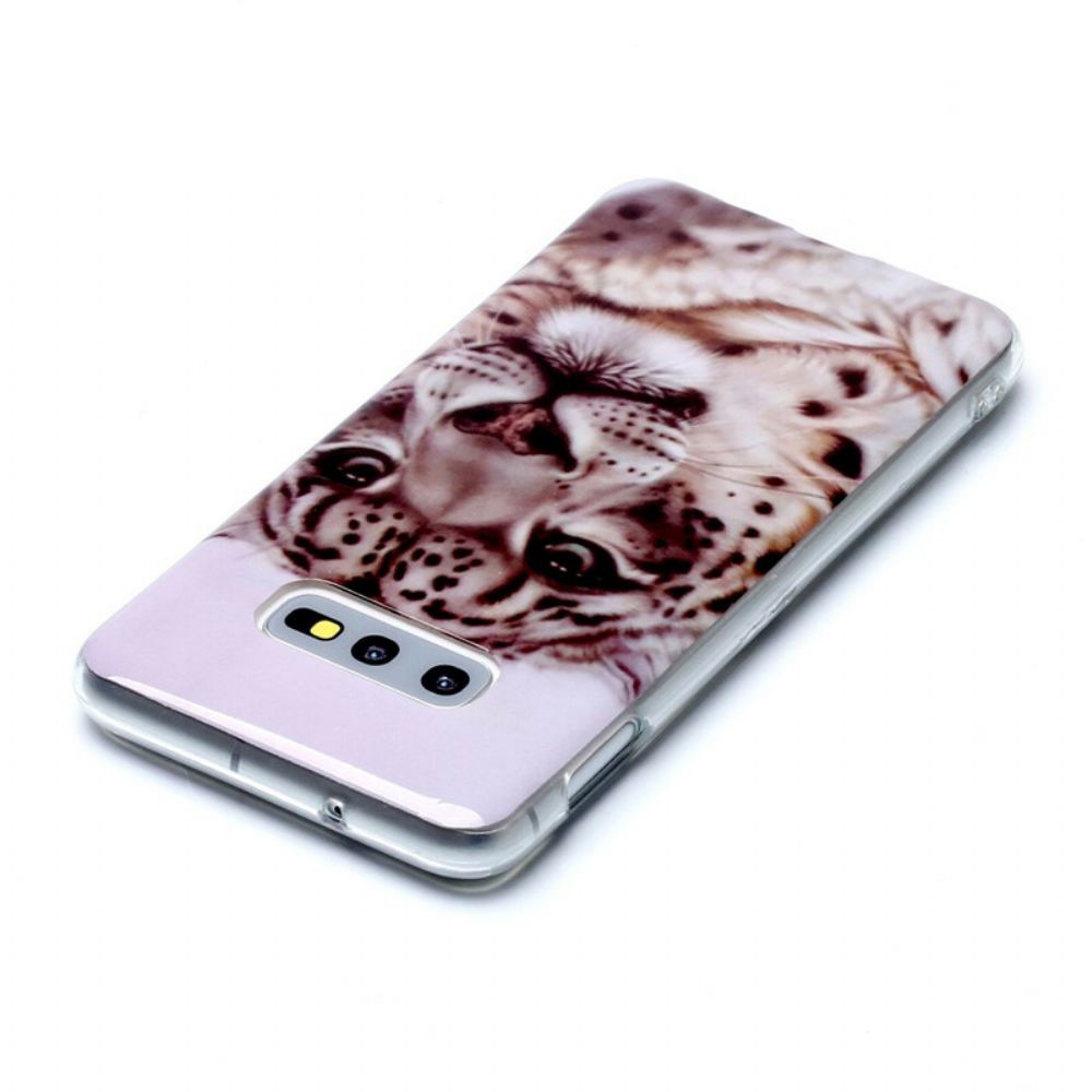 Hülle Für Samsung Galaxy S10e Königlicher Tiger