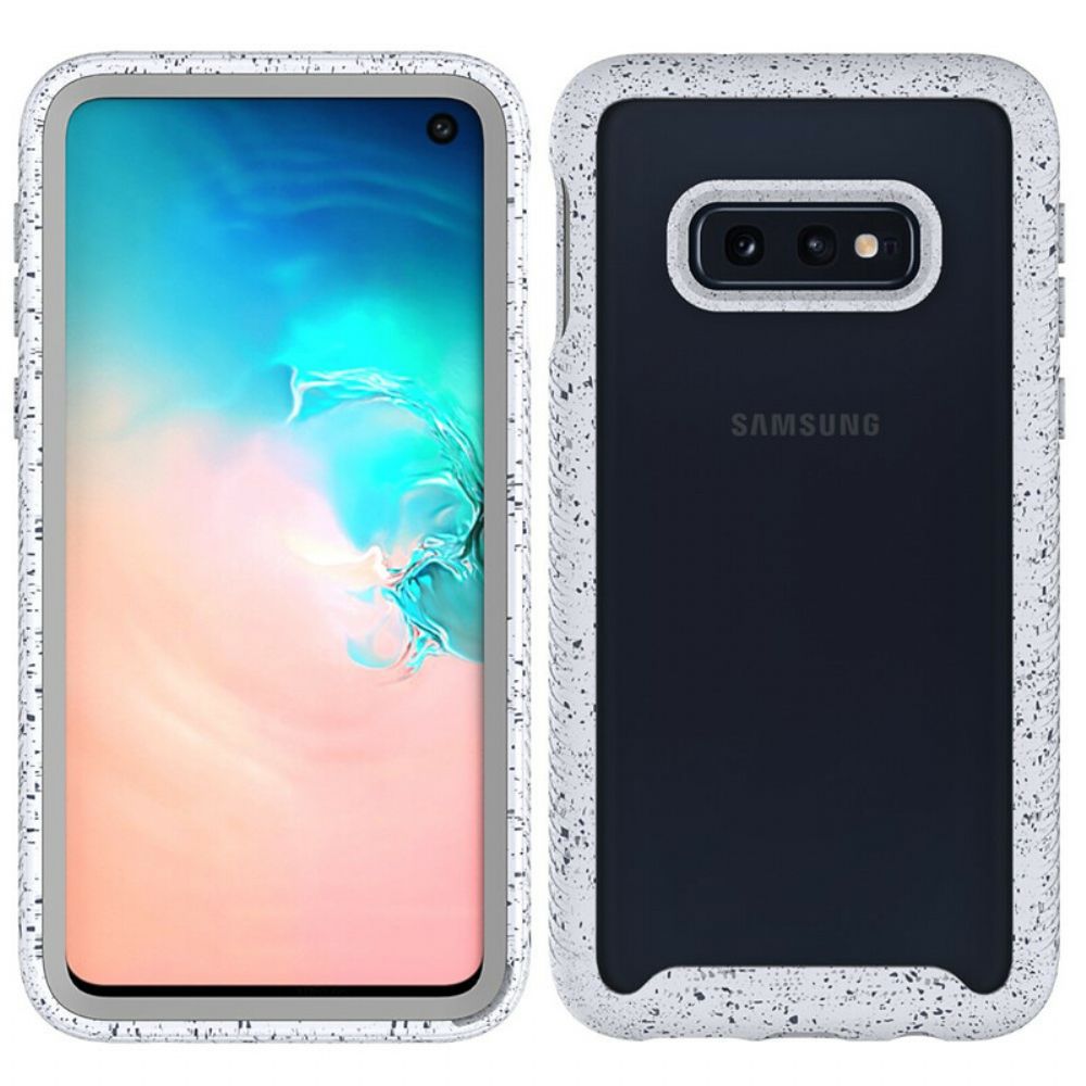 Hülle Für Samsung Galaxy S10e Paillettenrand-design