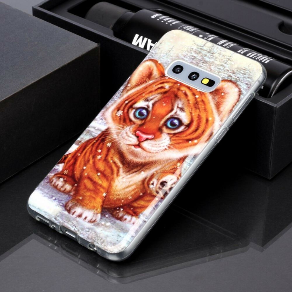 Hülle Für Samsung Galaxy S10e Tigerbaby