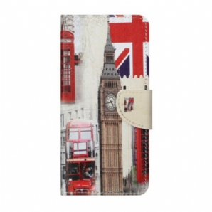 Flip Case Für Poco M3 Pro 5G Londoner Leben