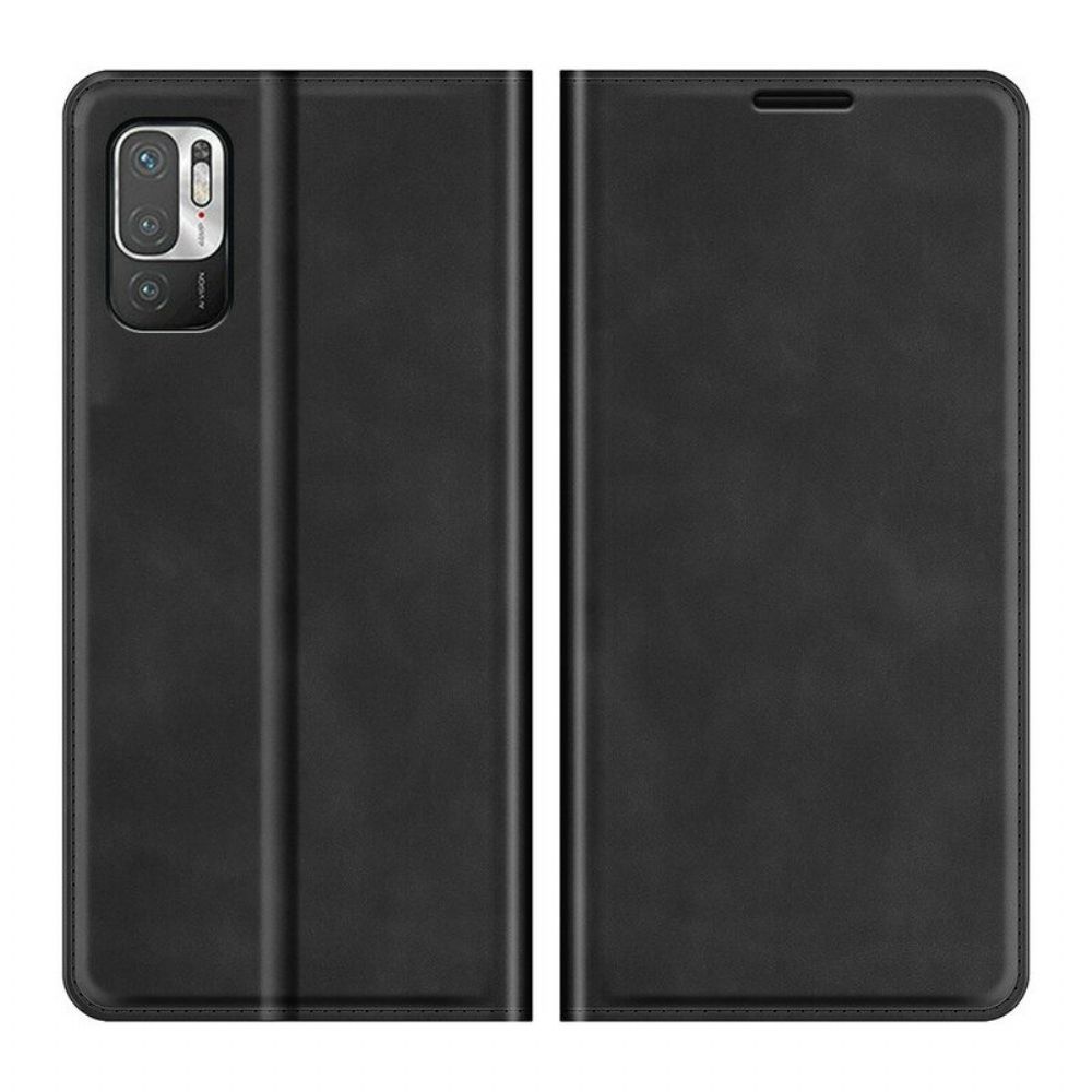 Schutzhülle Für Poco M3 Pro 5G Flip Case Seidiger Touch