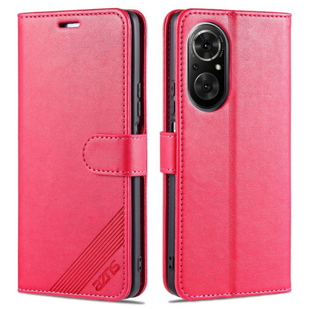 Flip Case Für Honor 50 SE Azns Kunstleder