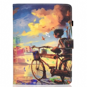 Flip Case Für iPad Air (2024) Fahrrad Art.-nr