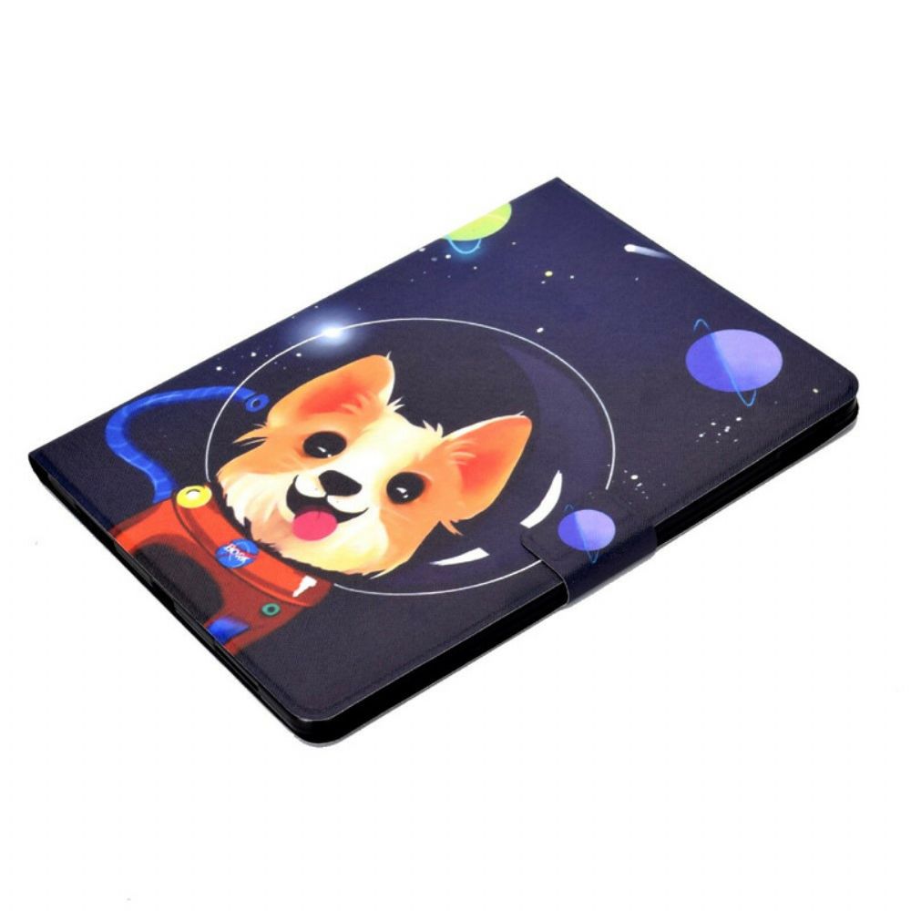 Flip Case Für iPad Air (2024) Kosmo-hund