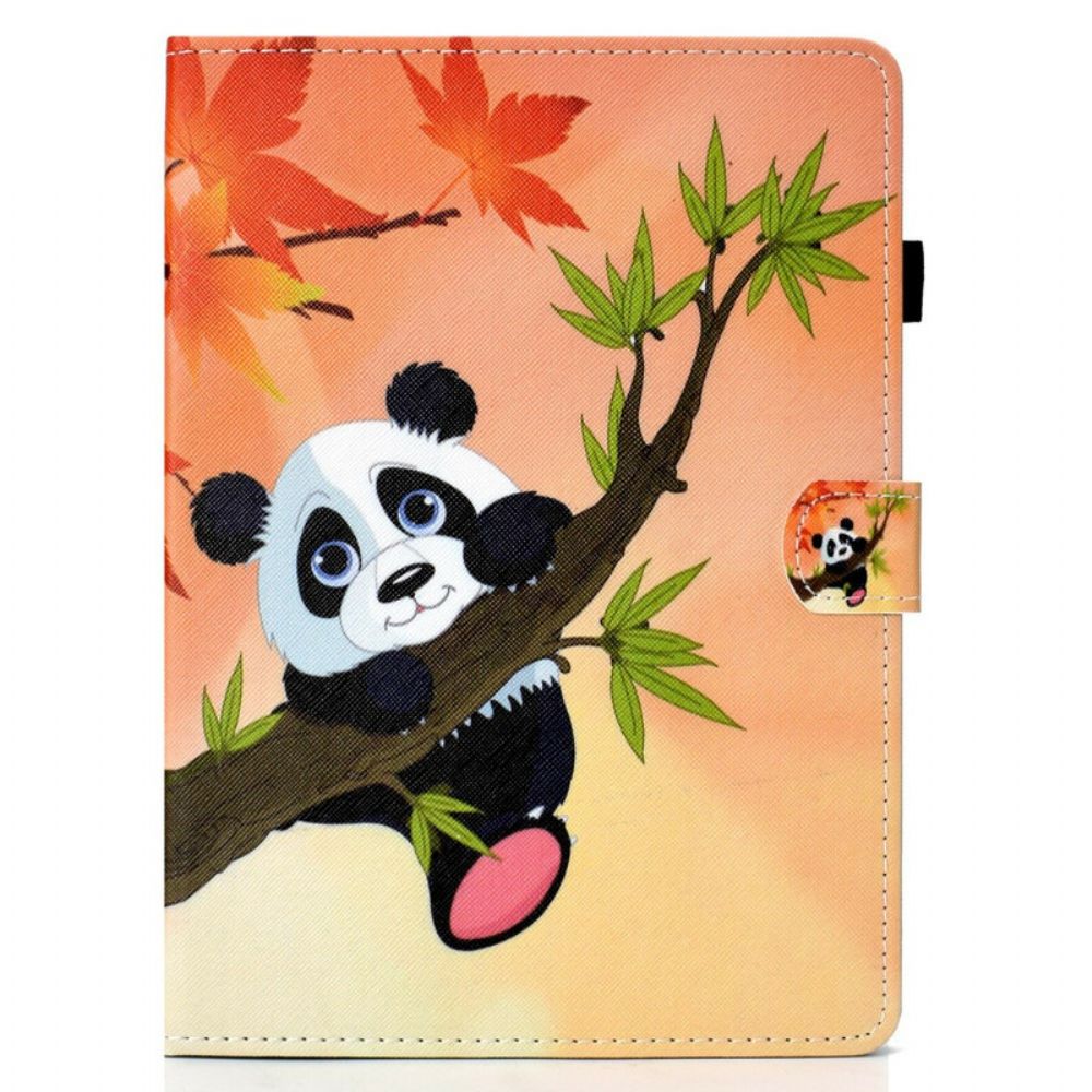 Lederhüllen Für iPad Air (2024) Süßer Panda