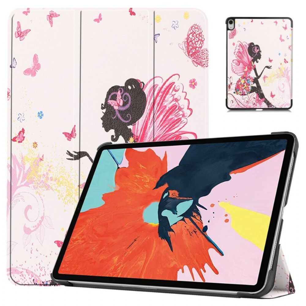 Schutzhülle Für iPad Air (2024) Blumenfee Kunstleder