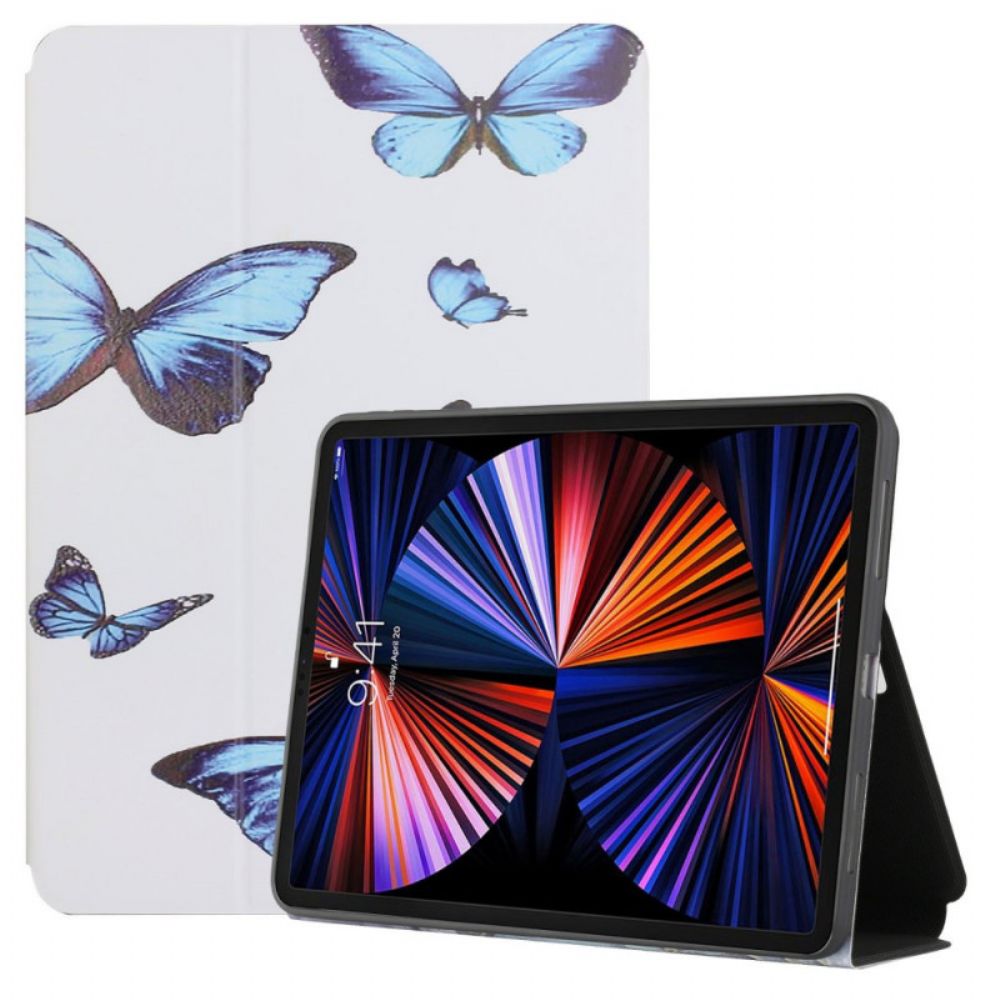 Schutzhülle Für iPad Air (2024) Zwei Butterfly-fensterläden