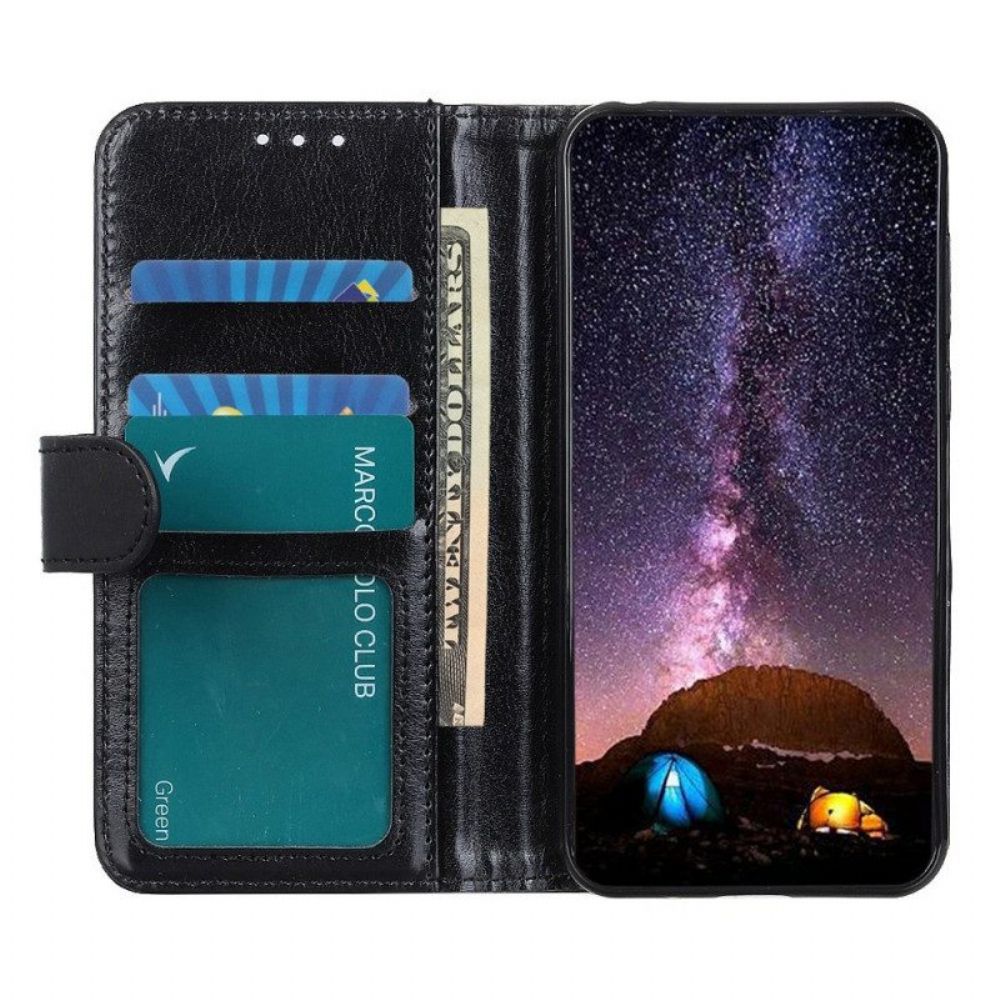 Flip Case Für Samsung Galaxy A14 / A14 5G Kunstleder