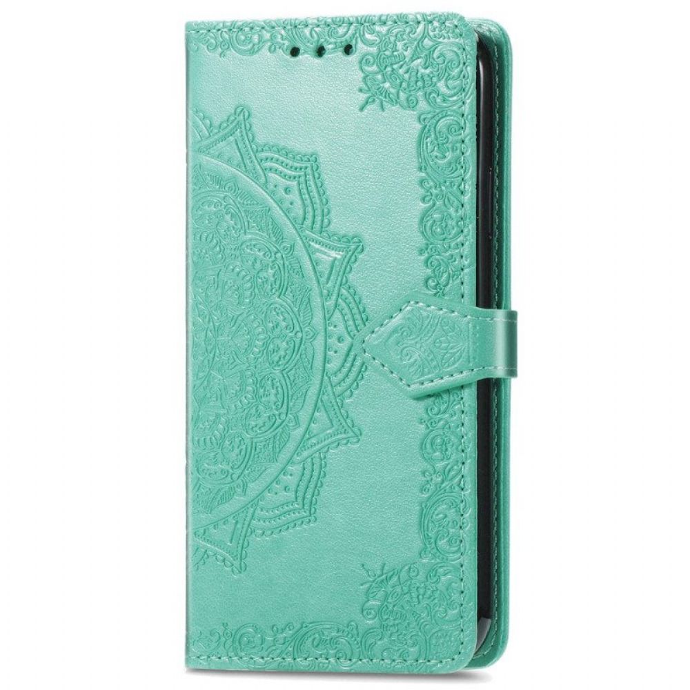 Flip Case Für Samsung Galaxy A14 / A14 5G Vintage-mandala