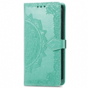 Flip Case Für Samsung Galaxy A14 / A14 5G Vintage-mandala