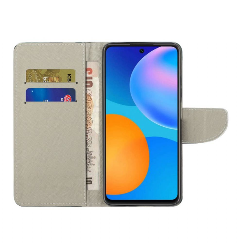 Flip Case Für Xiaomi Redmi Note 11 Pro 4G / 5G Gefährlicher Bär