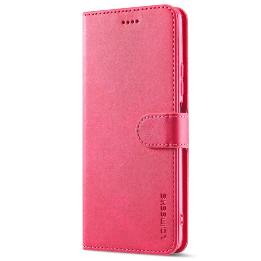 Flip Case Für Xiaomi Redmi Note 11 Pro 4G / 5G Lc.imeeke Ledereffekt