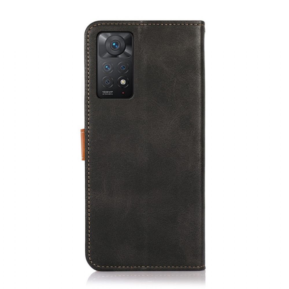 Flip Case Für Xiaomi Redmi Note 11 Pro 4G / 5G Mit Khazneh-armband