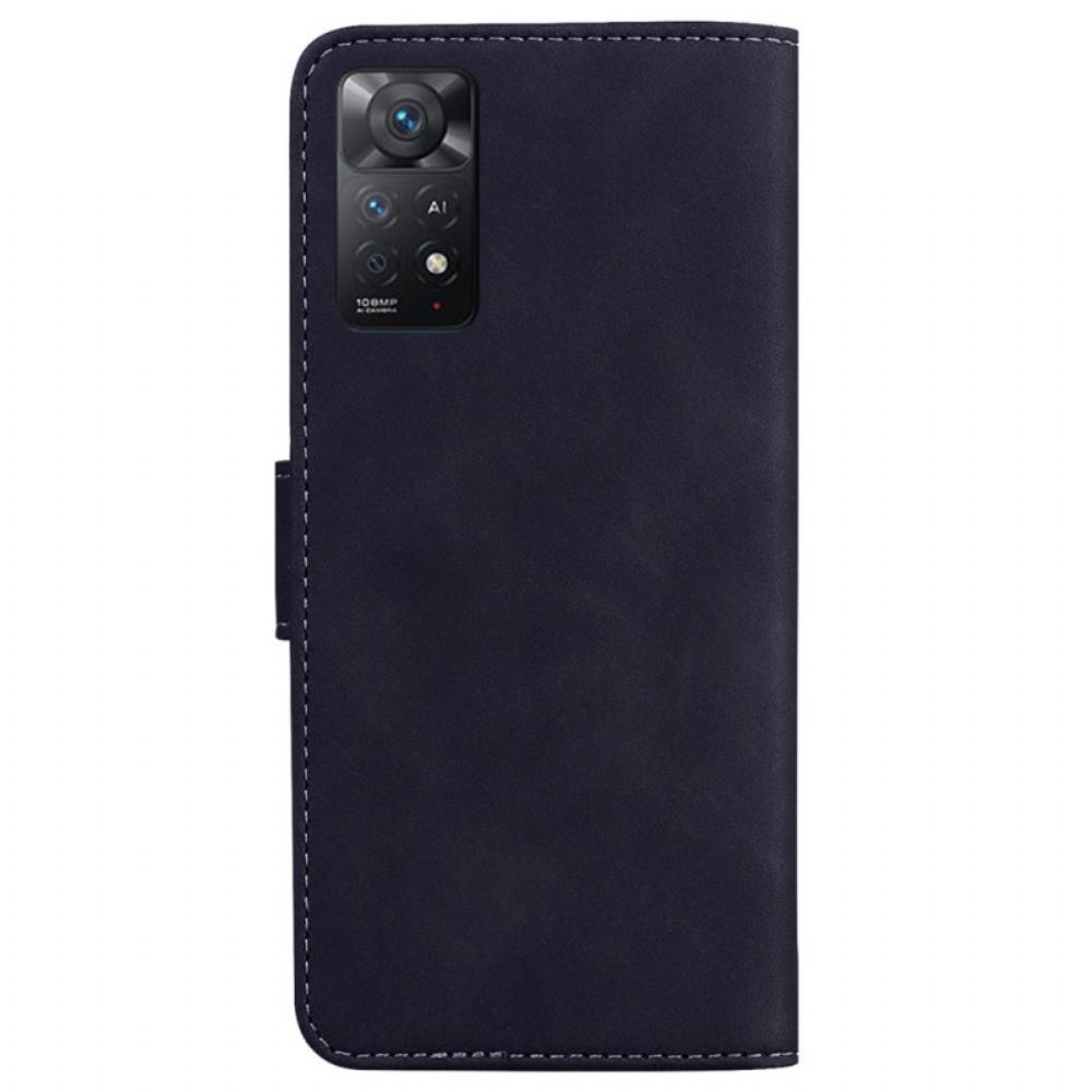 Flip Case Für Xiaomi Redmi Note 11 Pro 4G / 5G Neuer Retro-klassiker