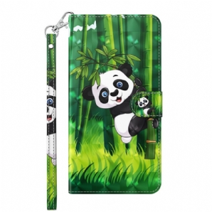 Flip Case Für Xiaomi Redmi Note 11 Pro 4G / 5G Panda Und Bambus