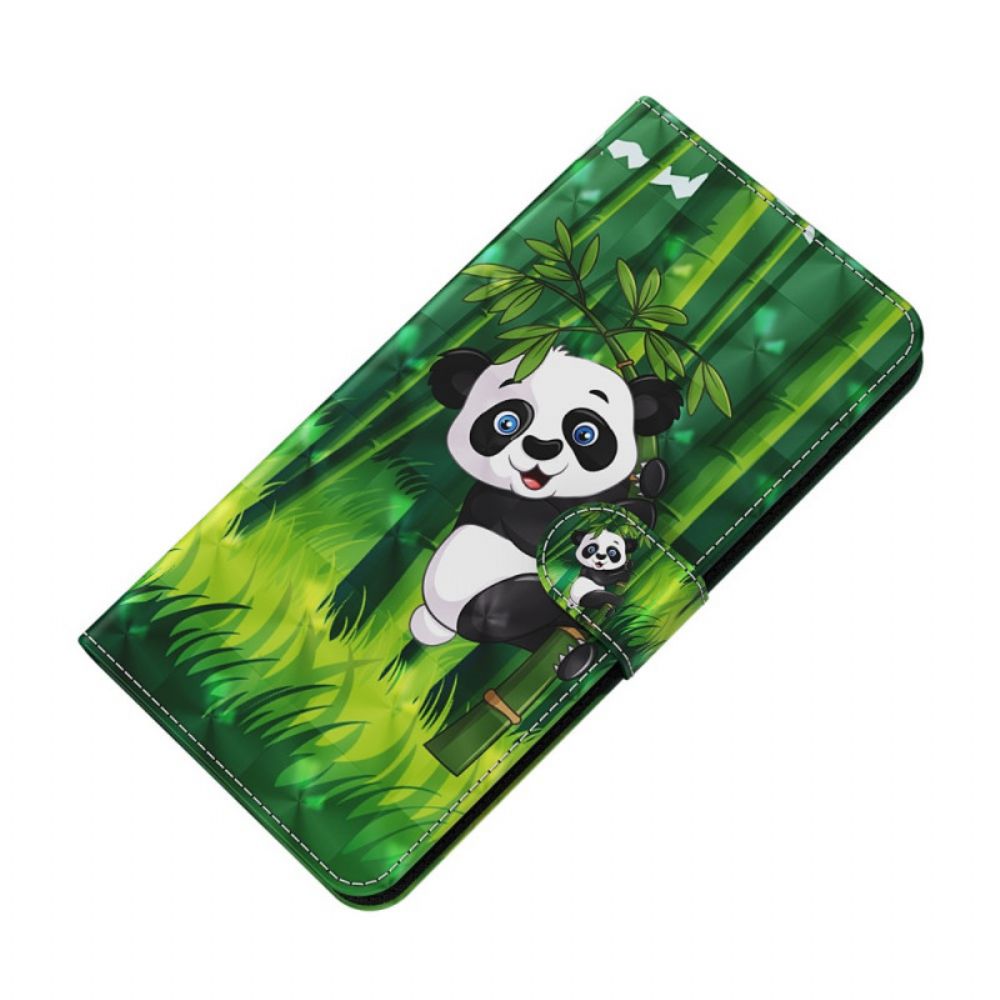 Flip Case Für Xiaomi Redmi Note 11 Pro 4G / 5G Panda Und Bambus