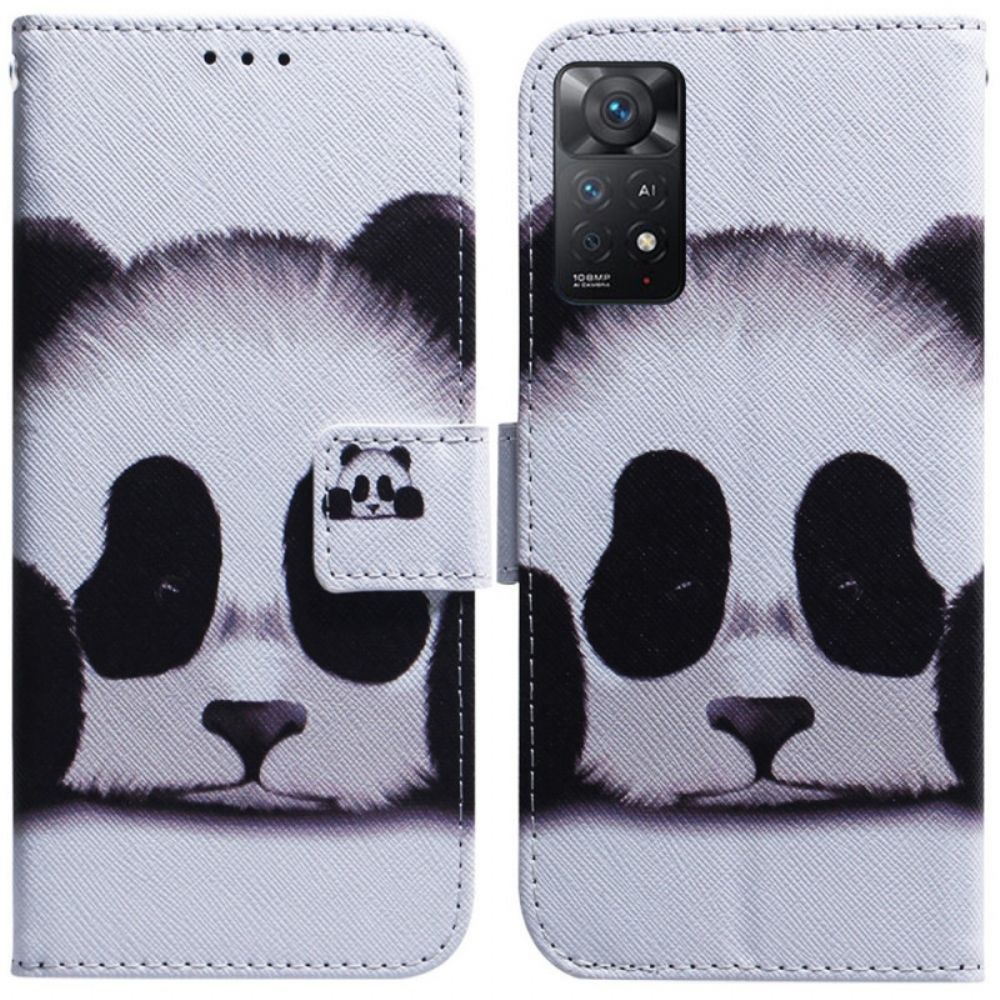 Flip Case Für Xiaomi Redmi Note 11 Pro 4G / 5G Pandagesicht