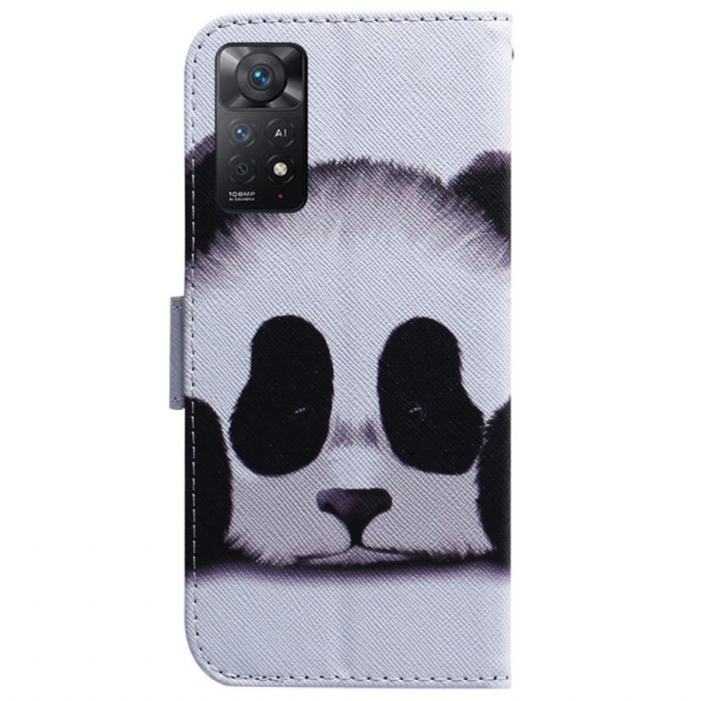 Flip Case Für Xiaomi Redmi Note 11 Pro 4G / 5G Pandagesicht