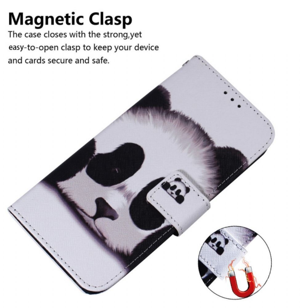 Flip Case Für Xiaomi Redmi Note 11 Pro 4G / 5G Pandagesicht