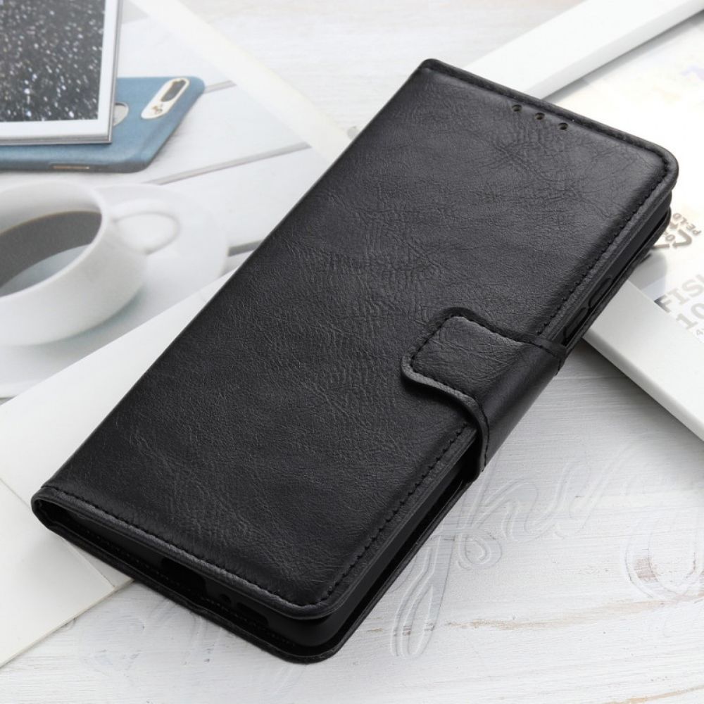 Flip Case Für Xiaomi Redmi Note 11 Pro 4G / 5G Wechselverschluss In Lederoptik