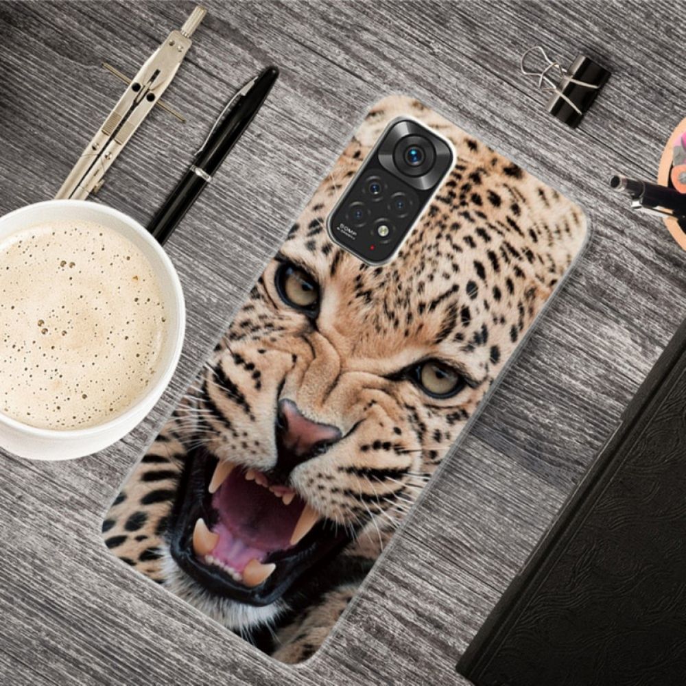 Handyhülle Für Xiaomi Redmi Note 11 Pro 4G / 5G Fabelhafter Leopard