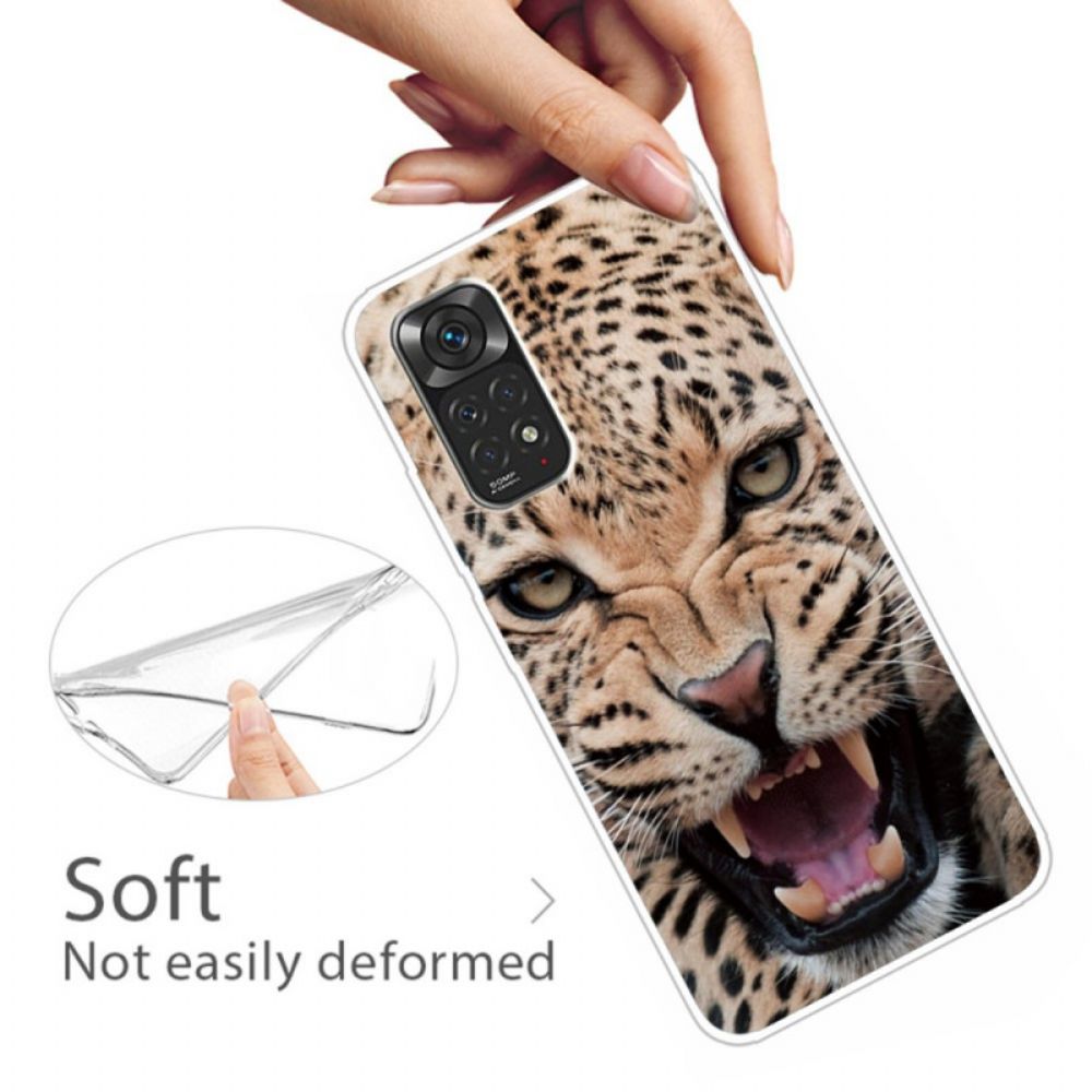 Handyhülle Für Xiaomi Redmi Note 11 Pro 4G / 5G Fabelhafter Leopard