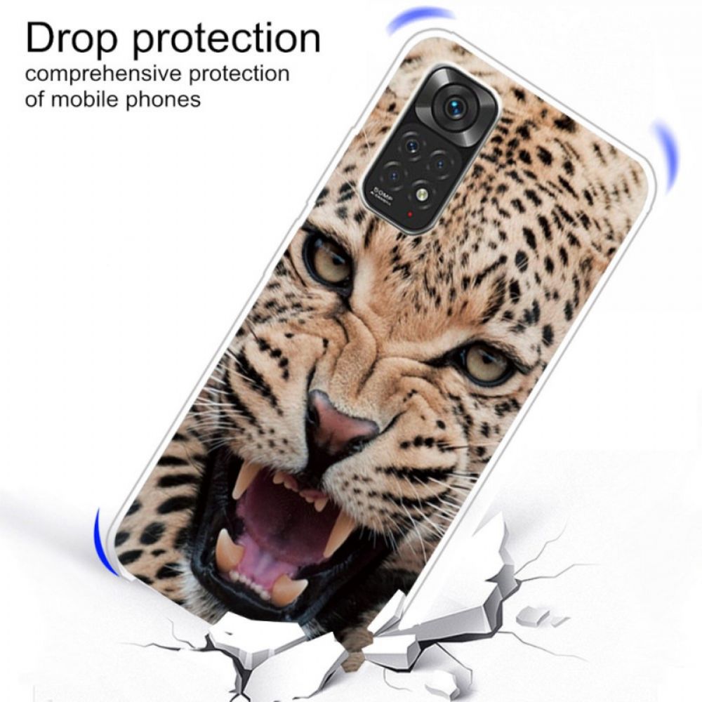 Handyhülle Für Xiaomi Redmi Note 11 Pro 4G / 5G Fabelhafter Leopard