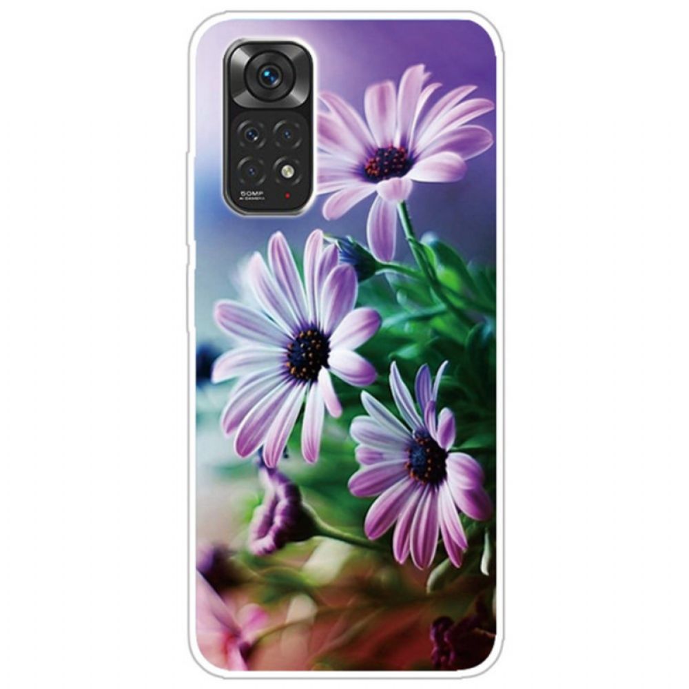 Handyhülle Für Xiaomi Redmi Note 11 Pro 4G / 5G Realistische Blumen