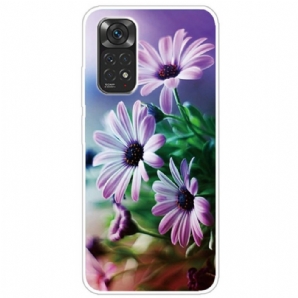 Handyhülle Für Xiaomi Redmi Note 11 Pro 4G / 5G Realistische Blumen