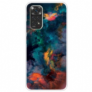 Hülle Für Xiaomi Redmi Note 11 Pro 4G / 5G Bunte Wolken